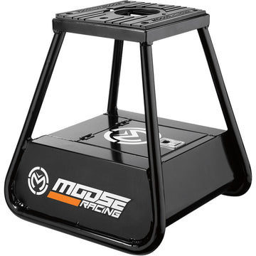 MOOSE OFFROAD Bike Stand - with Storage - Black 4101-0458