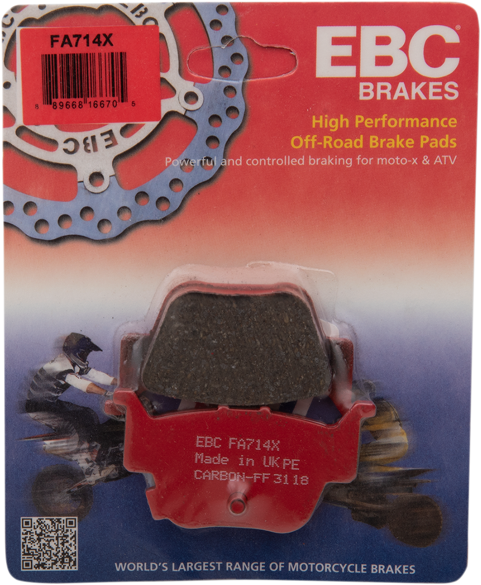 EBC Sport Carbon Brake Pads FA714X