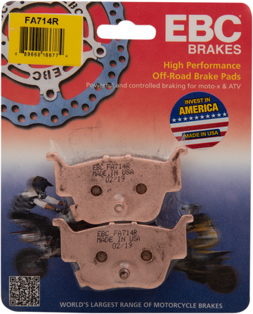 EBC Sintered "R" Brake Pads FA714R