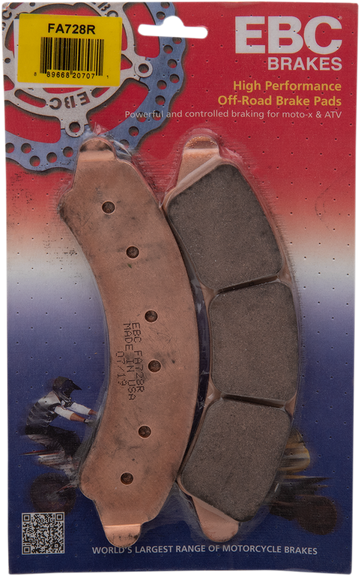 EBC Sintered "R" Brake Pads FA728R