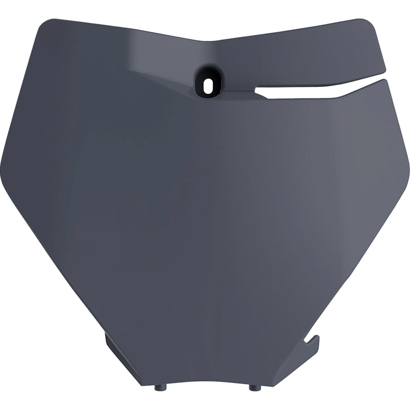 POLISPORT Number Plate - Gray - KTM SX/SXF 8666400007 by Polisport