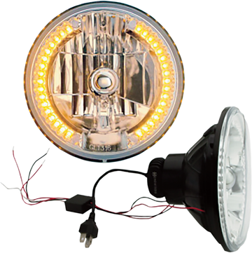 Headwinds 7" LED Headlight with LED Turn Signals 8-9727LEDWTA