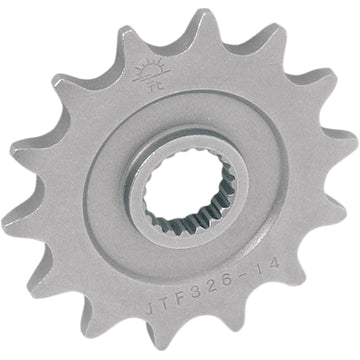 JT SPROCKETS Counter Shaft Sprocket - 14-Tooth JTF326.14 by JT Countershaft Sprockets   Steel