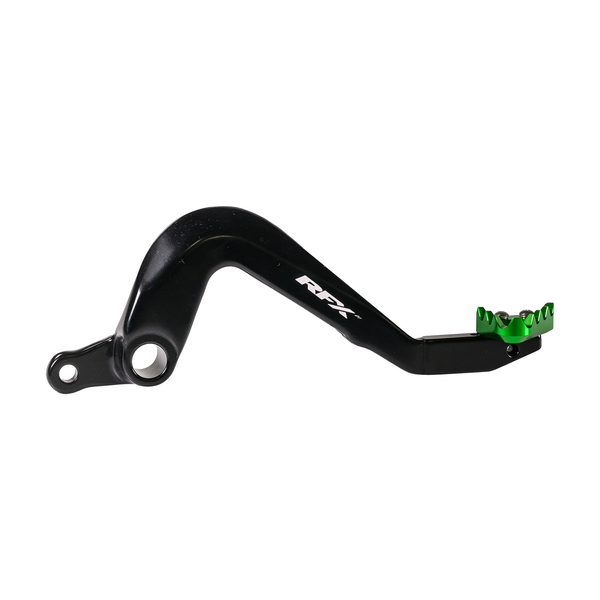 RFX Rear Brake Pedal Green Solid Tip Kaw FXRB 20301 99GN