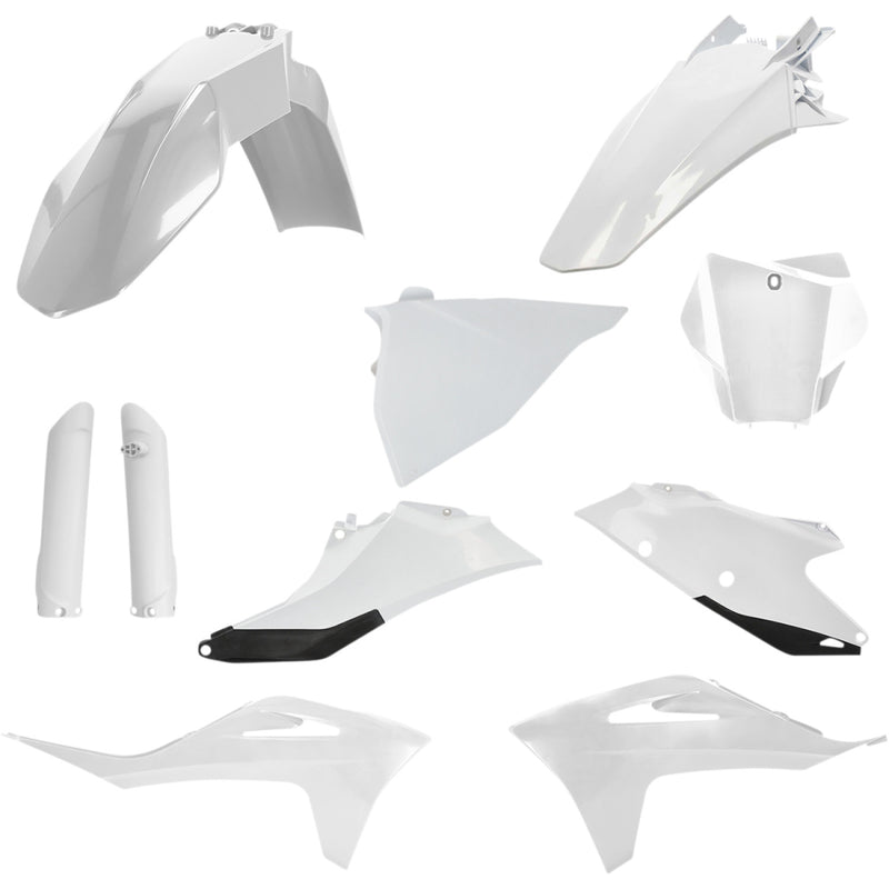 Acerbis Full Replacement Body Kit - White/Black 2872791035
