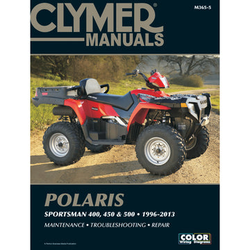 CLYMER Manual - Polaris - Sportsman EXP '96-'08 CM3655