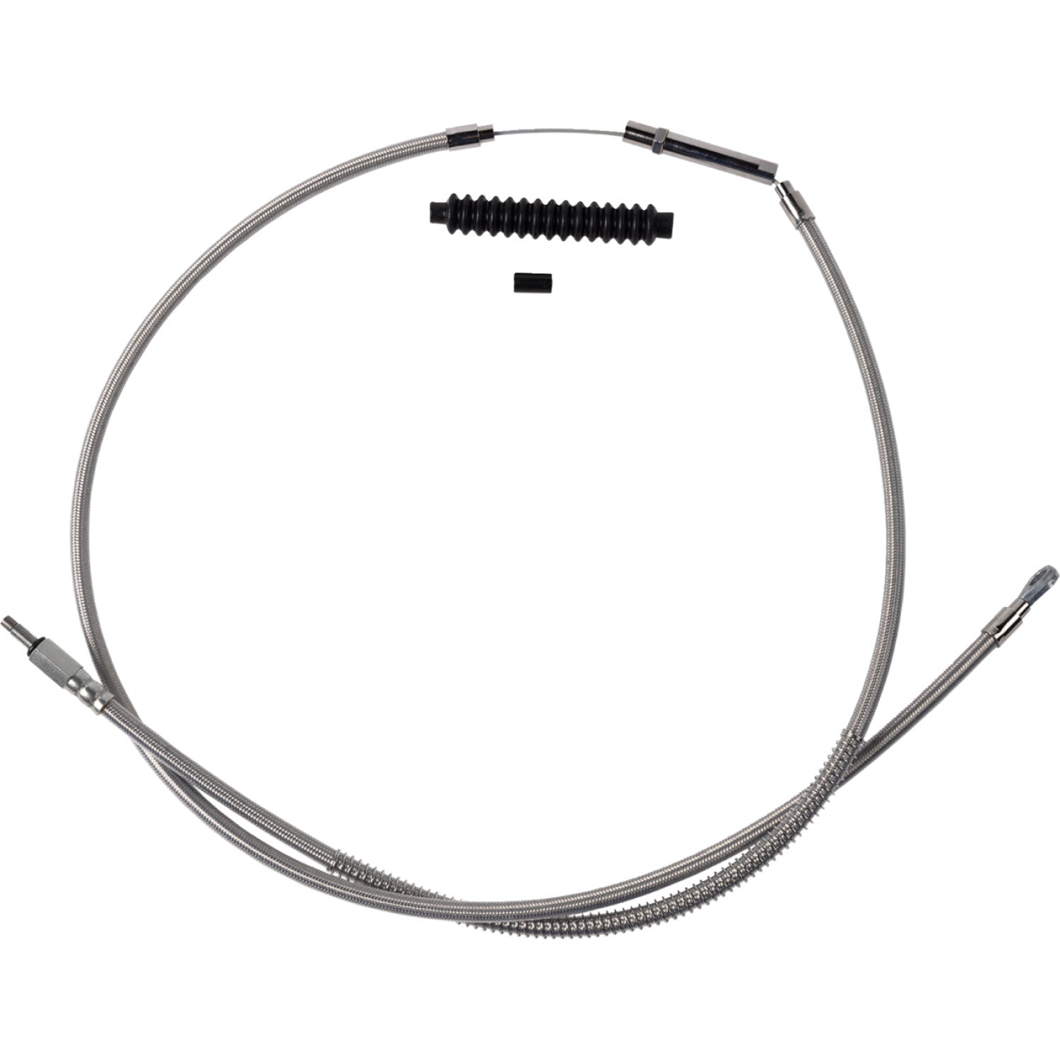 Barnett High-Efficiency Stainless Steel Clutch Cable for Harley-Davidson - +8" 102-30-10063-8 | Cables Clutch