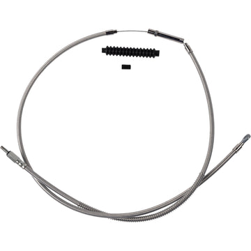 Barnett High-Efficiency Stainless Steel Clutch Cable for Harley-Davidson - +8" 102-30-10063-8 | Cables Clutch