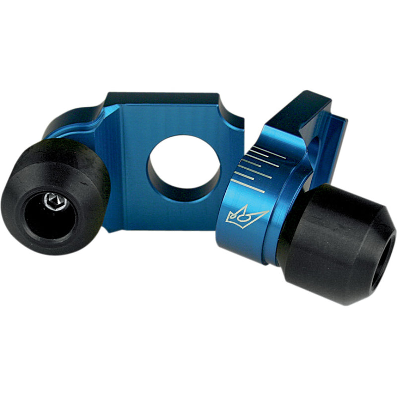 DRIVEN RACING Axle Block Sliders - Suzuki - Blue DRAX-102-BL
