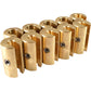 No-Mar Wheel Weights - 1-1 / 4 Oz - Brass - 10 Pack