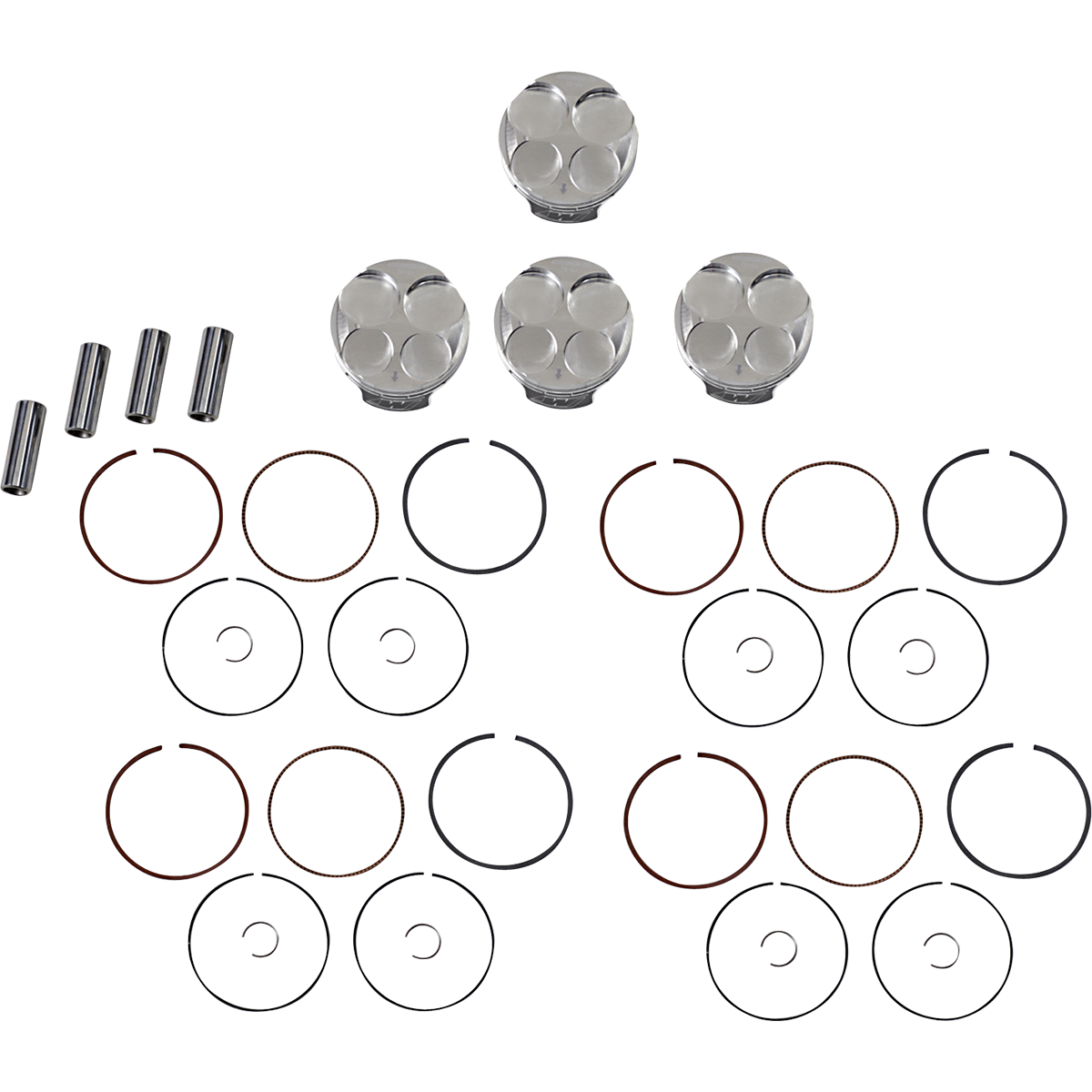 WISECO Piston Kit - 67.00 mm - Honda CK222