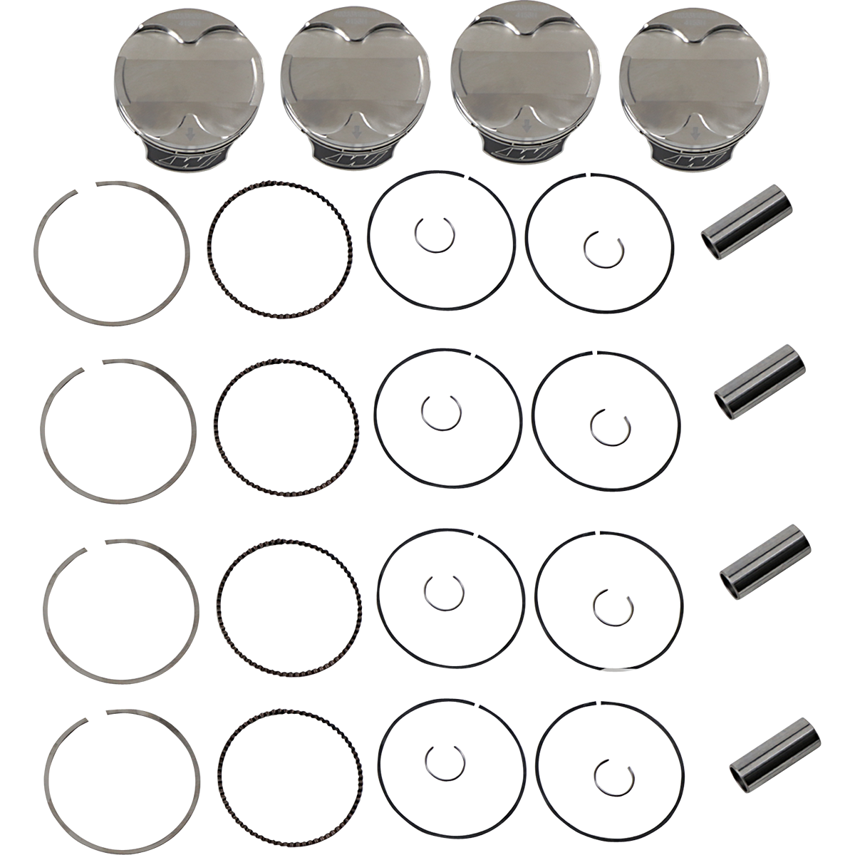 WISECO Piston Kit - 84.00 mm - Kawasaki CK227