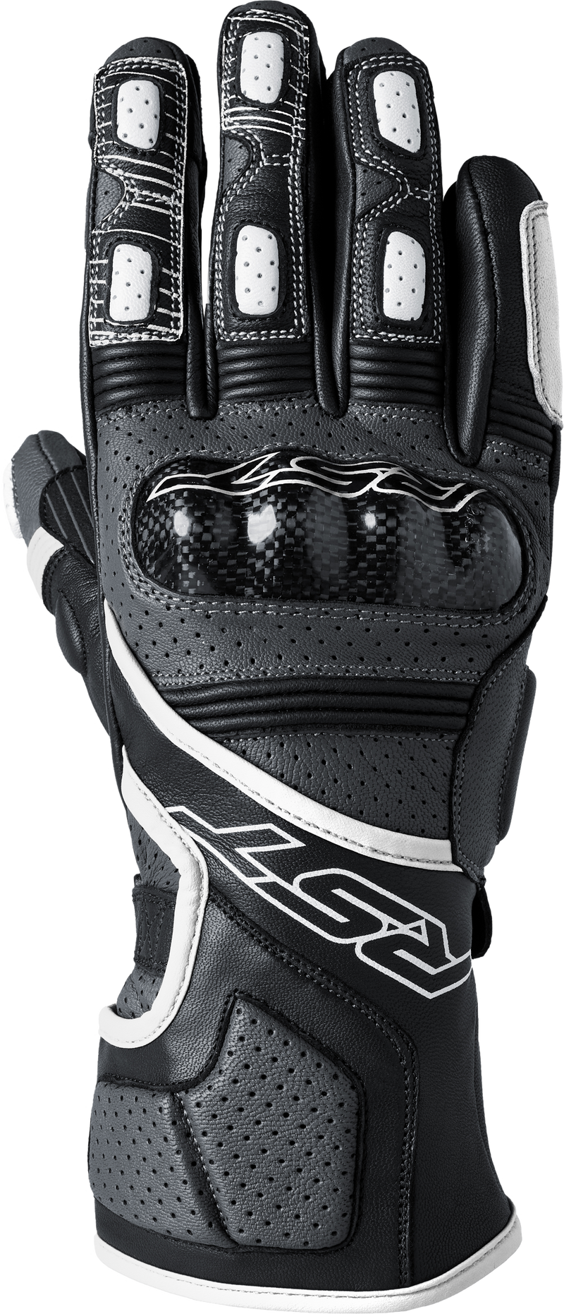 RST Fulcrum CE Glove - Grey/White/Black - XS