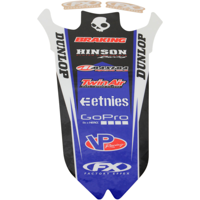 FACTORY EFFEX Rear Fender Graphic - YZ 125/250 17-32216