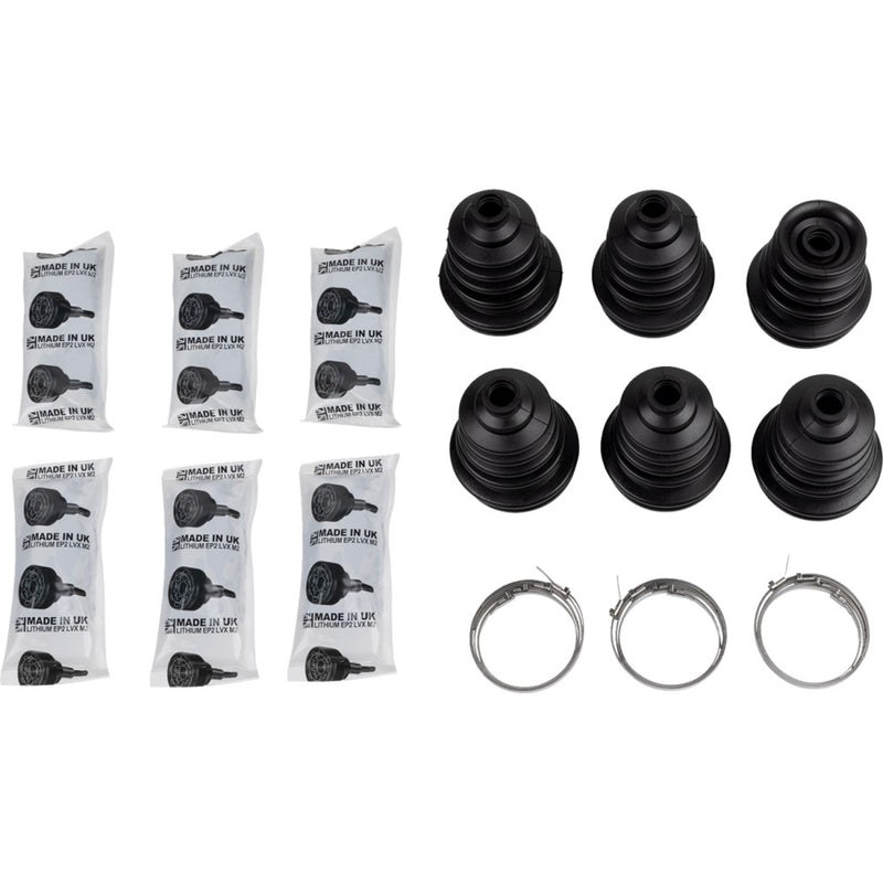 MOOSE OFFROAD CV Boot Kit - Fast Boot II - Inboard/Outboard - 6 Pack 92092.006