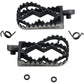 IMS PRODUCTS INC. Adventure II Footpegs - Black 252602-2