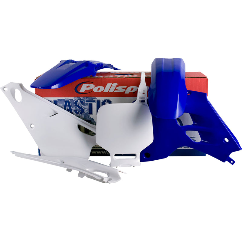 POLISPORT Complete Body Kit - OEM Blue/White - YZ 80 90104 by Polisport