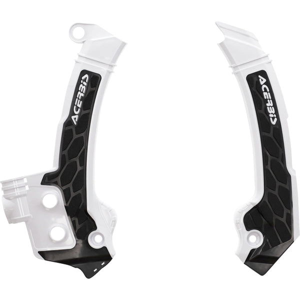 Acerbis X-Grip Frame Guards - White/Black - Husqvarna 2979601035