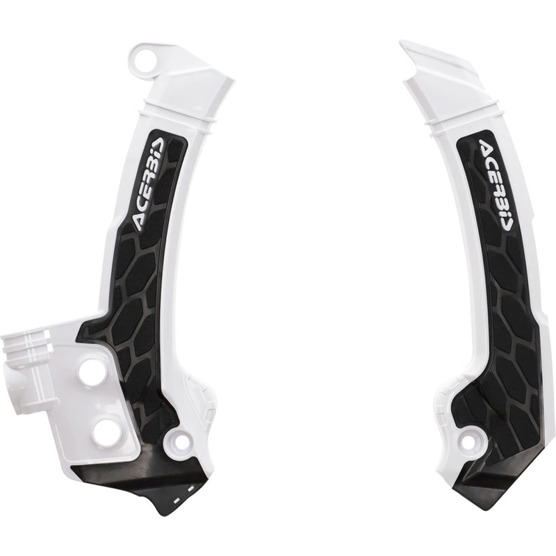 Acerbis X-Grip Frame Guards - White/Black - Husqvarna 2979601035