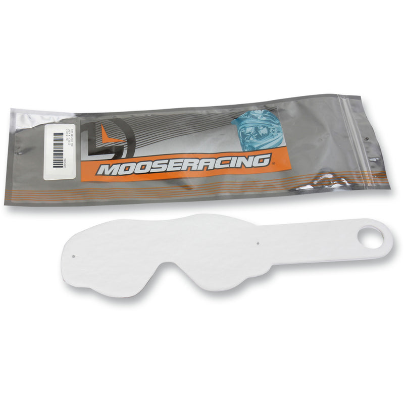 Moose Racing Qualifier Youth Tear-Offs - Clear - 10 Pack 2602-0707