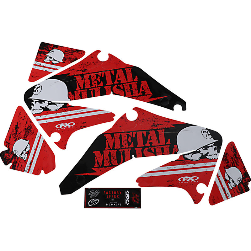 FACTORY EFFEX Metal Mulisha Graphic Kit - Honda 23-11328