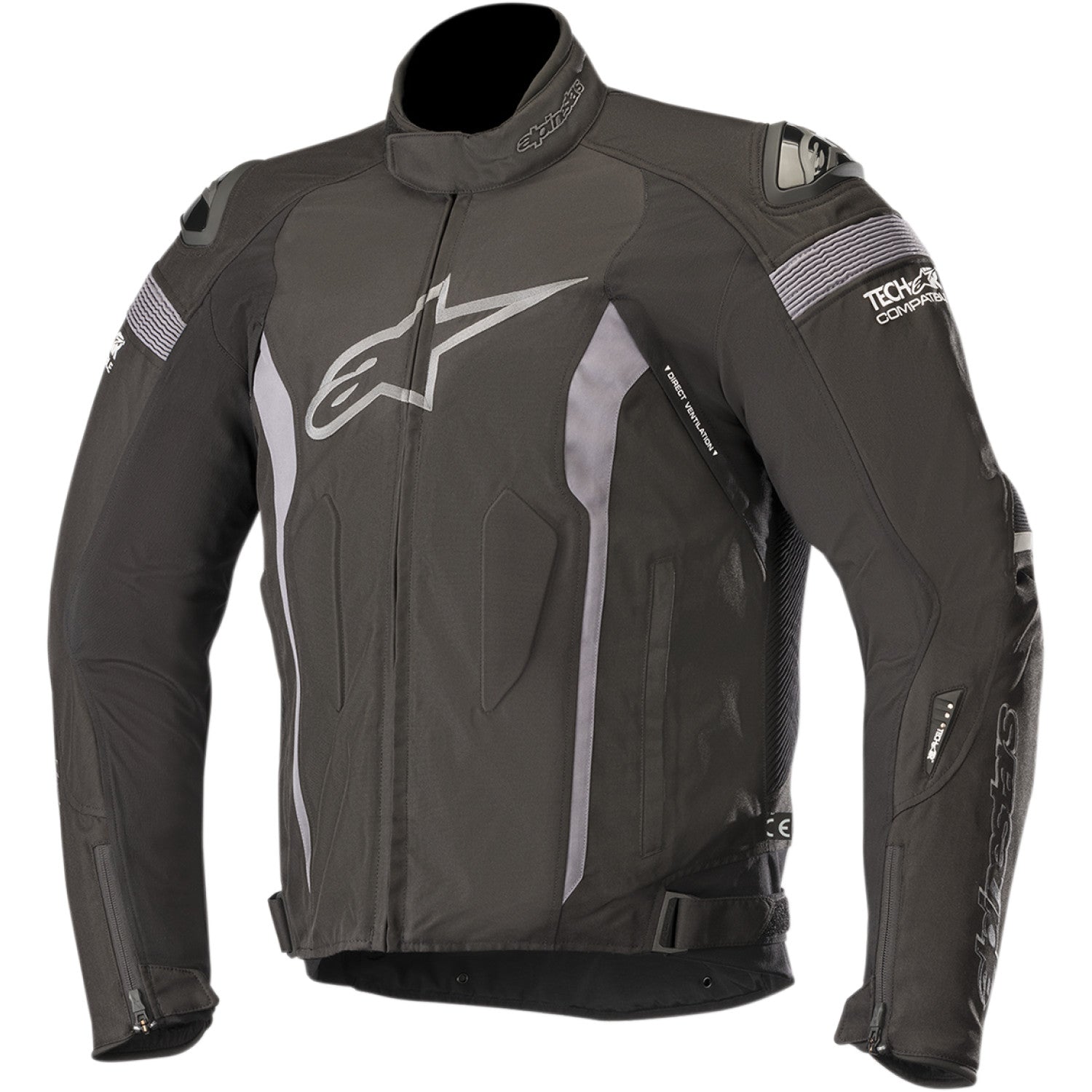 ALPINESTARS T-Missile Drystar? Jacket - Black/Black - Medium 3200518-1100-M