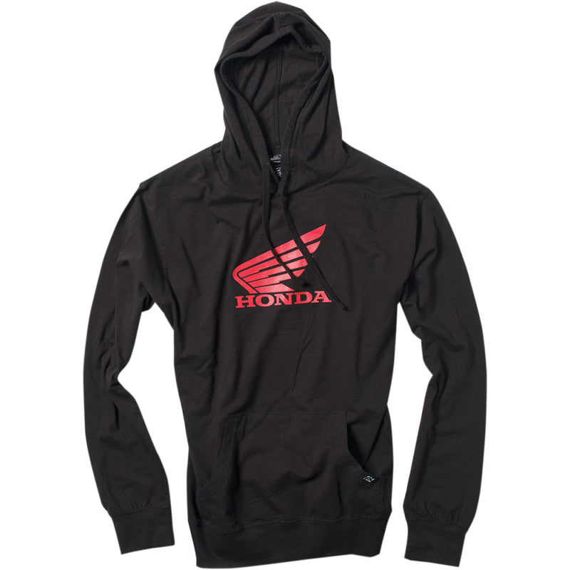 FACTORY EFFEX Honda Wing Pullover Hoodie - Black - Medium 20-88312