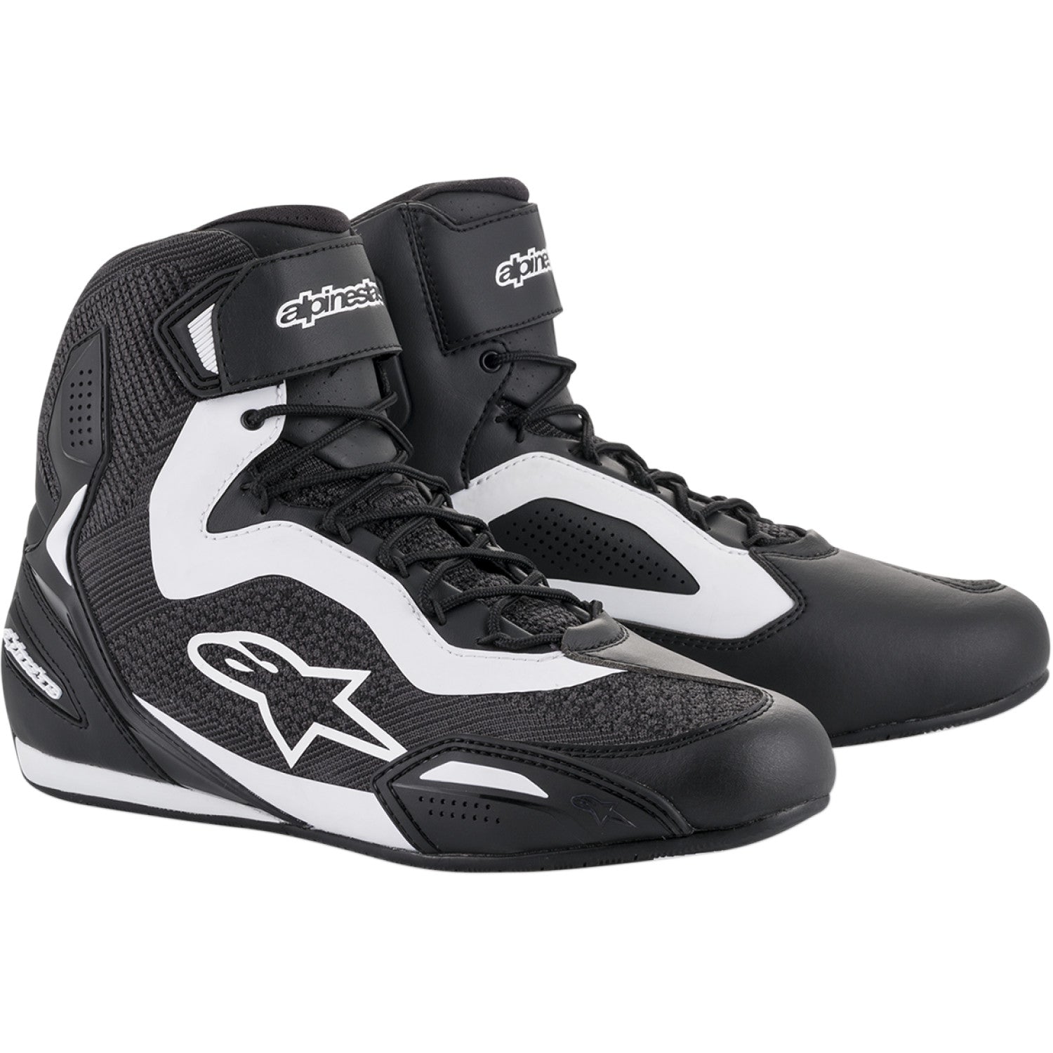 ALPINESTARS Faster-3 Rideknit? Shoes - Black/White - US 7 2510319-12-7