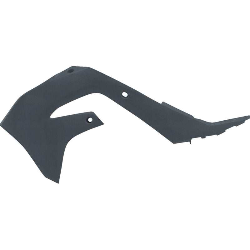 Acerbis Radiator Shrouds - Gray/Metallic 2736307297