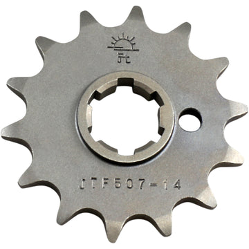 JT SPROCKETS Counter Shaft Sprocket - 14-Tooth JTF507.14 by JT Countershaft Sprockets   Steel