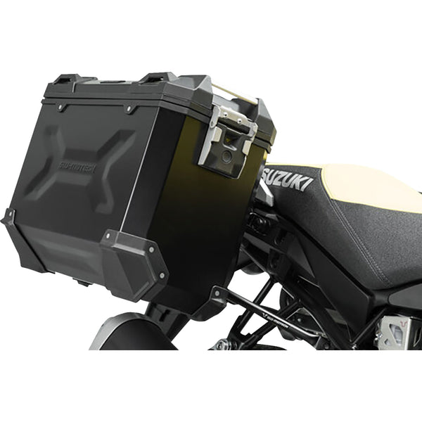 SW-Motech TRAX ADV Aluminum Case System - Black - Suzuki V-Strom 1000 '14-'19 KFT.05.440.70101/B