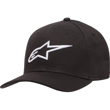 ALPINESTARS Ageless Curve Hat - Black/White - Small/Medium 1017810101020SM