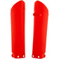 ACERBIS Lower Fork Covers for Inverted Forks - Fluorescent Orange 2319634617