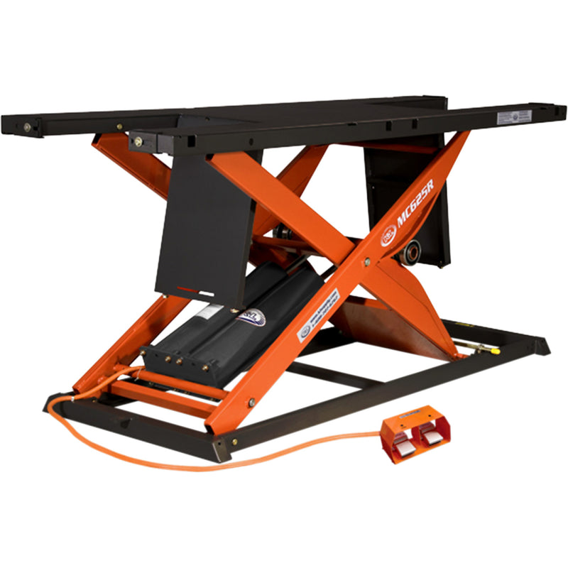 K&L Supply MC625R Air Lift - Black/Orange 35-6616 | Lifts