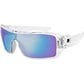 BOBSTER Paragon Sunglasses - Gloss White - Smoke Cyan Mirror Lens EPAR002
