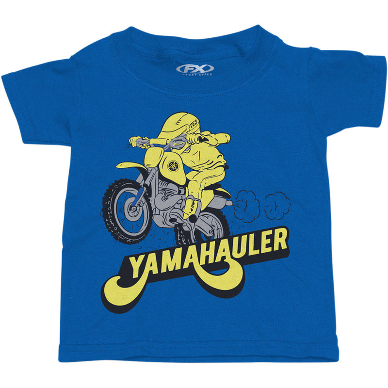 FACTORY EFFEX Toddler Yamaha Hauler T-Shirt - Royal - 3T 23-83222