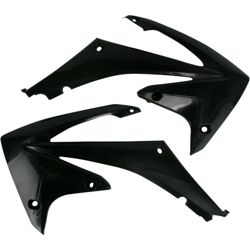 Acerbis Radiator Shrouds - Black 2141830001