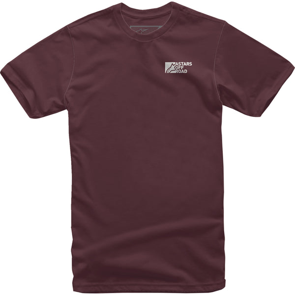 Alpinestars Painted T-Shirt - Maroon - Medium 1232-72224-838M