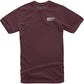 ALPINESTARS Painted T-Shirt - Maroon - Large 1232-72224-838L