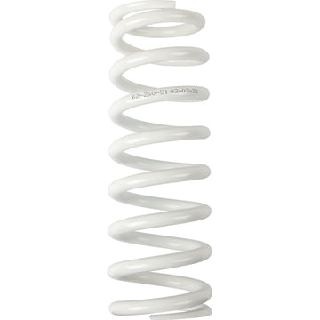 Moose Offroad Shock Spring - 63 mm OD - 51 n/mm - White 1312-0981