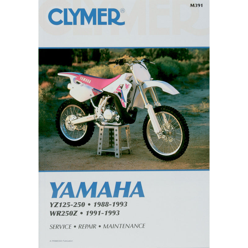 CLYMER Manual - Yamaha - YZ125 / YZ250 / WR250Z CM391