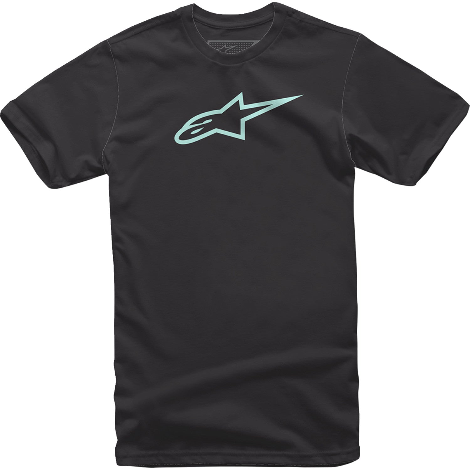 ALPINESTARS Ageless T-Shirt - Black/Mint - XL 1032720301087XL