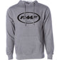 FMF Factory Classic Don Pullover Fleece Hoodie - Gunmetal Heather - XL FA22121903GHRXL