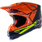 ALPINESTARS Supertech M8 Helmet - Factory - Blue/Orange/Yellow - Large 8302922-7445-LG