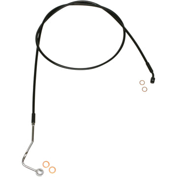 Magnum Shielding Brake Line - Upper - XR - Black SBB1401-70