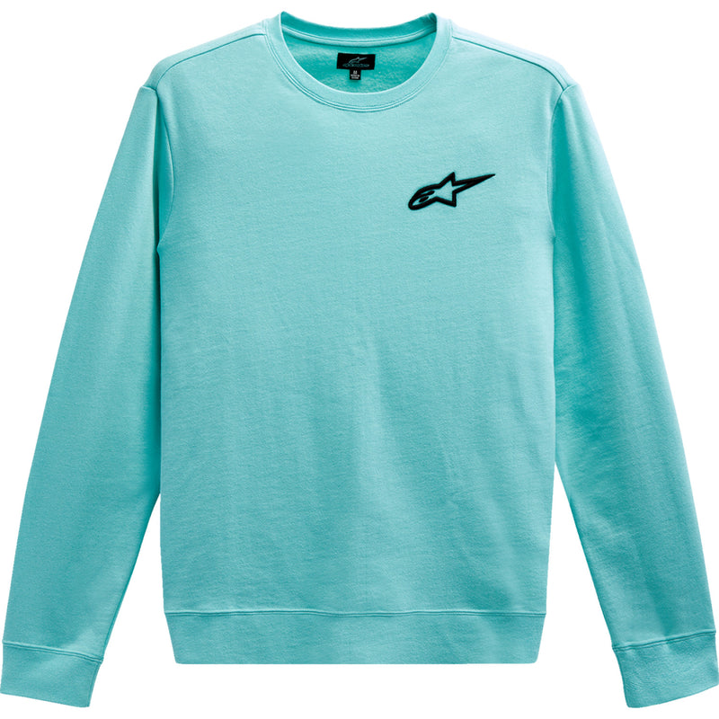 ALPINESTARS Ageless Crew Fleece - Aqua - 2XL 12325102072062X