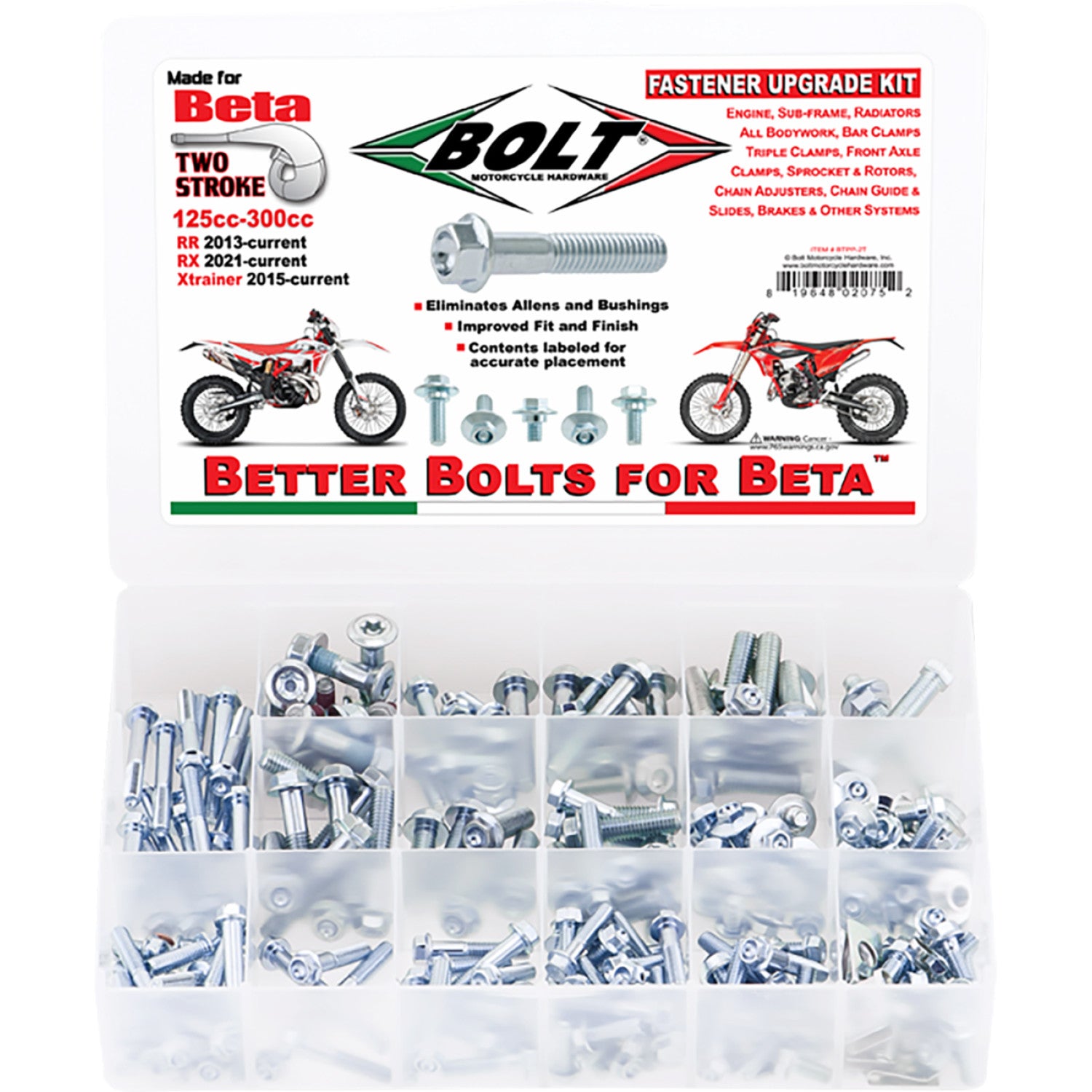 BOLT Fasteners - Pro Pack - Kit - 2-Stroke BTPP-2T