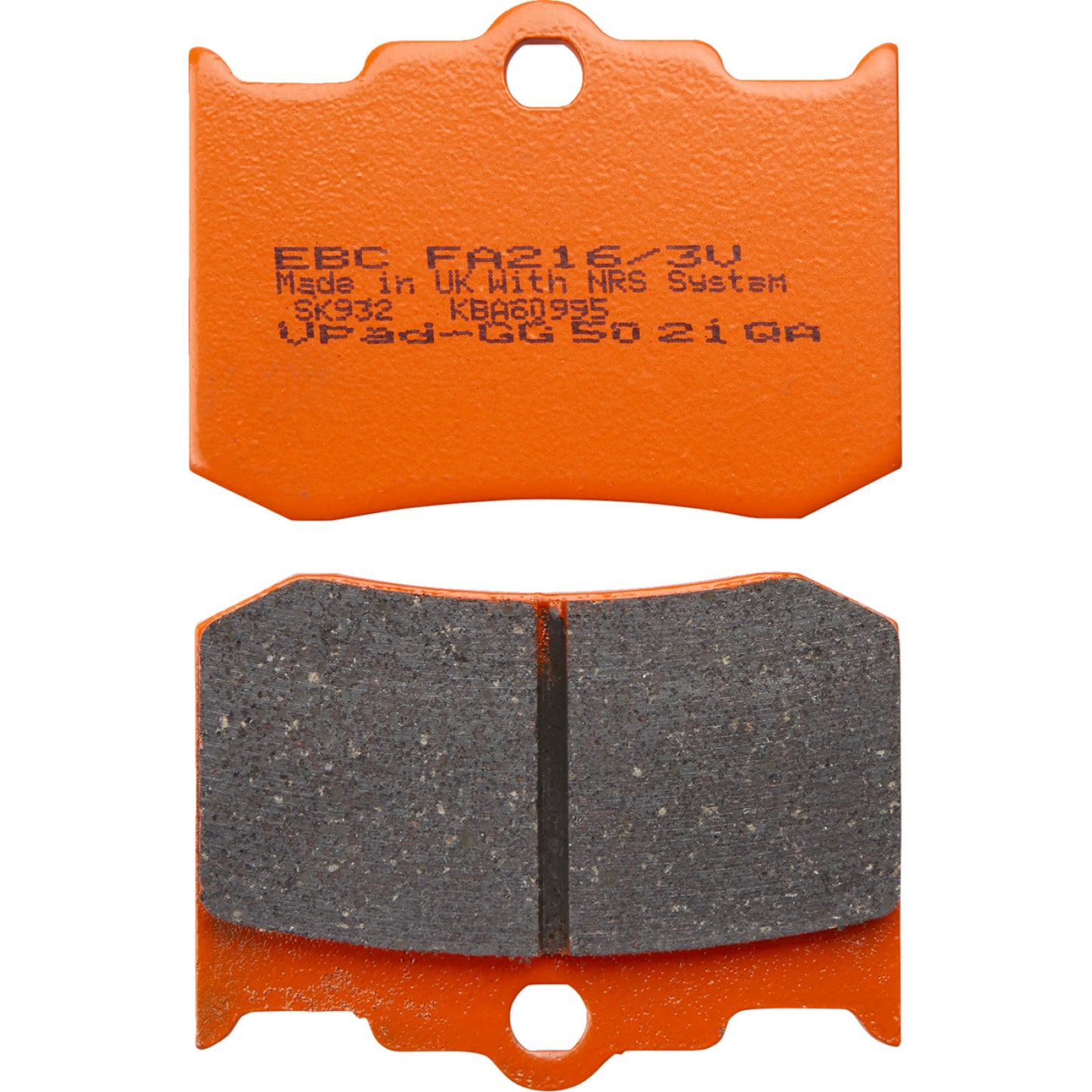 EBC Brake Pads - FA216/3V FA216/3V | Brake Pads   Sintered Metal
