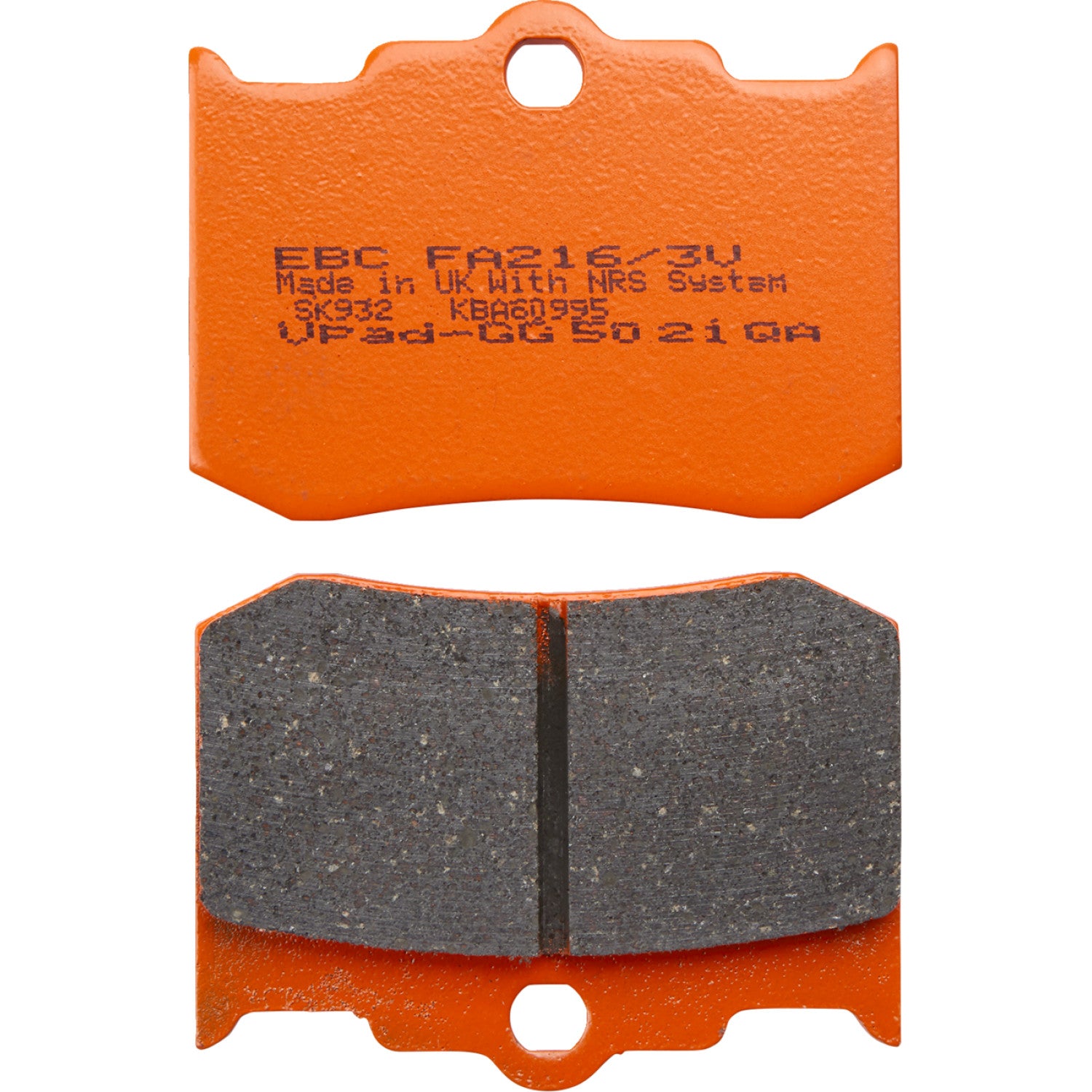 EBC Brake Pads - FA216/3V FA216/3V | Brake Pads   Sintered Metal