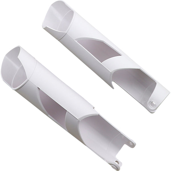 Acerbis Lower Fork Covers for Inverted Forks - White 2113750002